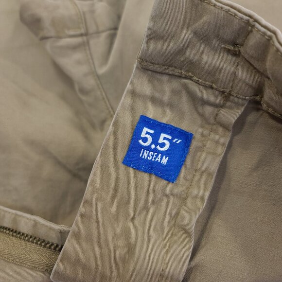 Chubbies Mens Khaki Shorts Size 38 Tan Outlet 5.5" Stretch Golf Comfort - Picture 6 of 8